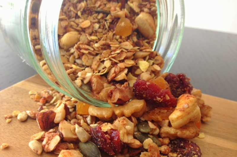 Granola Caseira - A Pitada do Pai