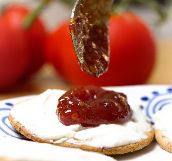 como fazer doce de tomate saudável