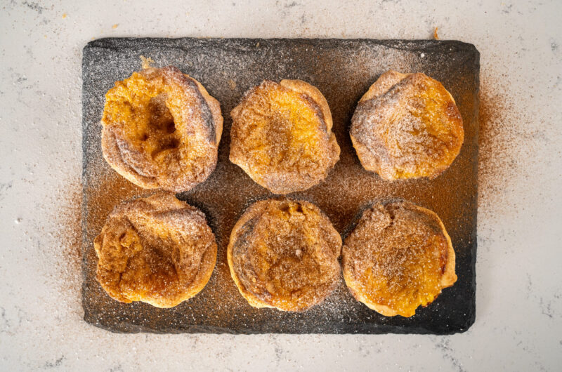 pasteis de nata na airfryer